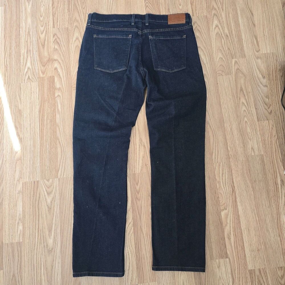 Mott & Bow Oliver Slim Fit Stretch Denim Jeans Mens 36x30 Dark Wash Excellent - Picture 5 of 10
